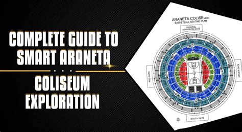 araneta seating|Complete Guide to your Smart Araneta Coliseum Exploration.